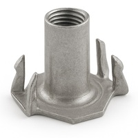 .8C159NT40M/HF M8-1.25 X 15.9MM 4 PRONG TEE NUT HOPPER FEED  PLN